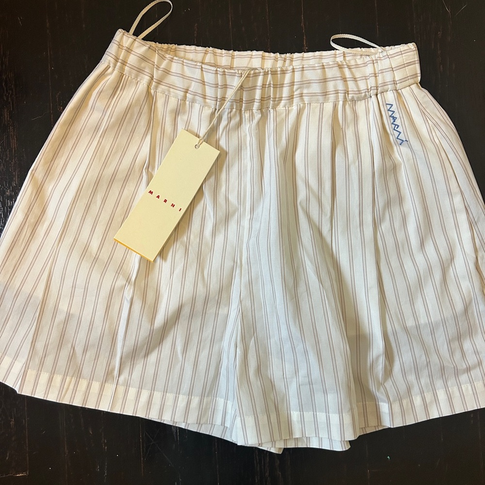 Marni Cotton Poplin Short